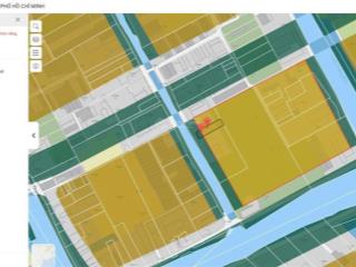 Bán đất mặt tiền thạnh lộc 12. dt 7m x 28m, mặt bờ rạch 5m giá 5.6 tỷ thương lượng. gần ngã tư ga