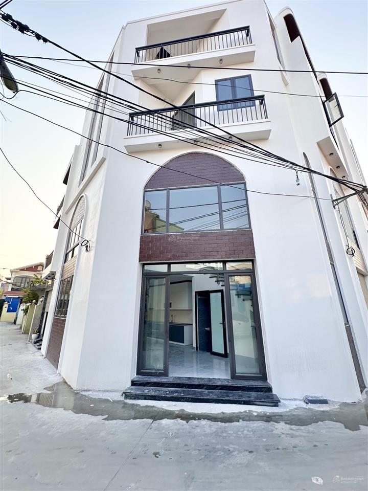 Nhà lô góc 2 mặt tiền 4 tầng ngõ ô tô thông các ngả chỉ 3,28 tỷ tại hồng bàng, hải phòng