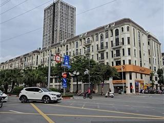 Mặt phố shophoues him lam vạn phúc 95m2, hai mặt tiền 6.5m. vỉa hè rộng 1 mặt phố 1 mặt khuôn viên