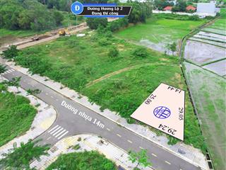 Bán đất gần chợ long điền, gần đường hương lộ 2 mở rộng, mặt tiền đường nhựa 14m.  0937 058 ***