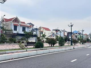 Bán đất biệt thự 339,5m2 mặt đường đôi công viên trung dũng n, đồ sơn, hải phòng