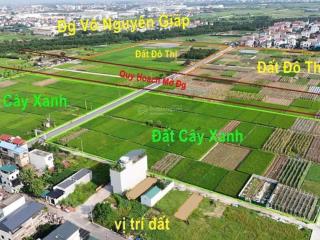 Bán đất đấu giá đại bằng nguyên khê, đông anh 90m2  mt 5m  shcc  giá hấp dẫn 92tr/m2