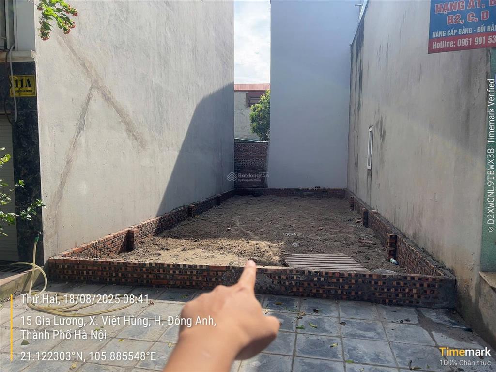 Nhanh tay kẻo lỡ ngay siêu phẩm gia lương  việt hùng  đa 58m2  mt 5,8m  shcc. vị trí đắc địa