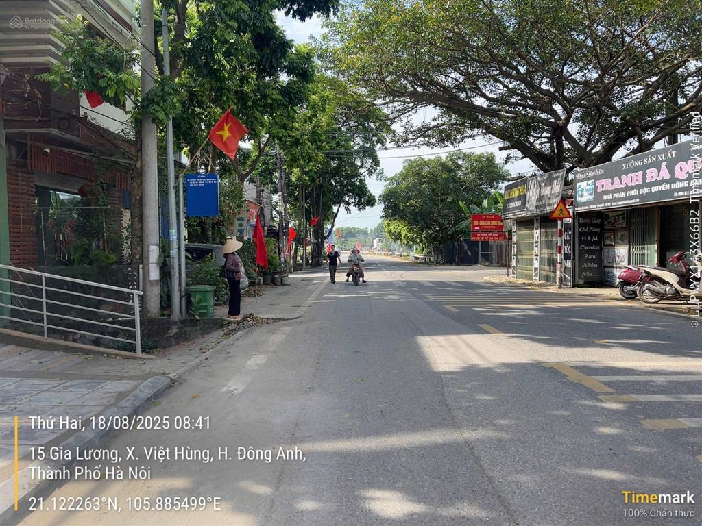 Nhanh tay kẻo lỡ ngay siêu phẩm gia lương  việt hùng  đa 58m2  mt 5,8m  shcc. vị trí đắc địa