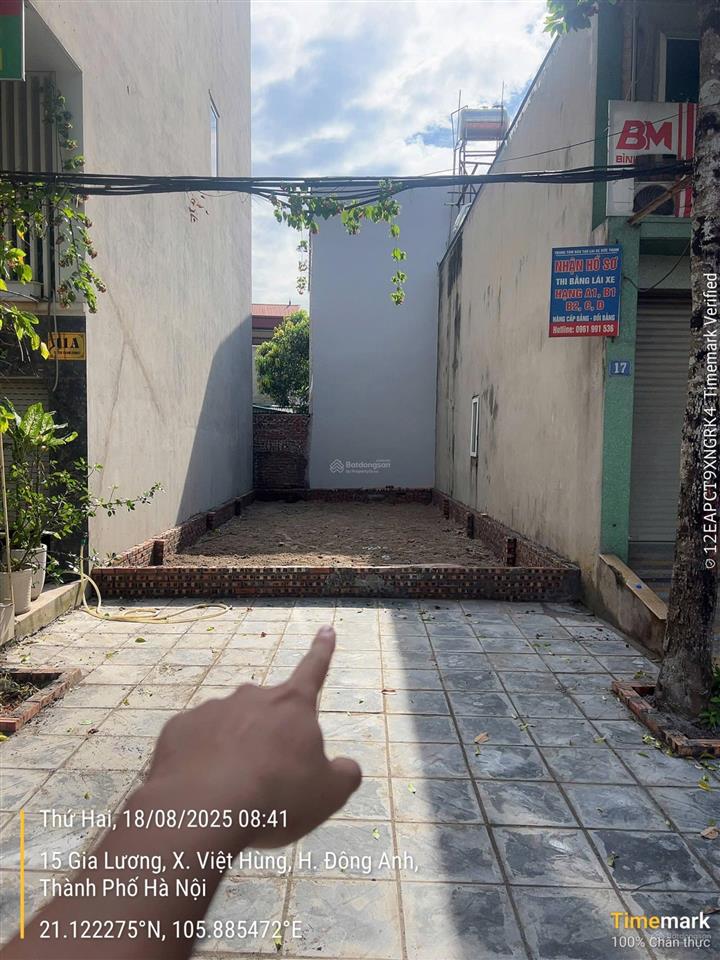 Nhanh tay kẻo lỡ ngay siêu phẩm gia lương  việt hùng  đa 58m2  mt 5,8m  shcc. vị trí đắc địa