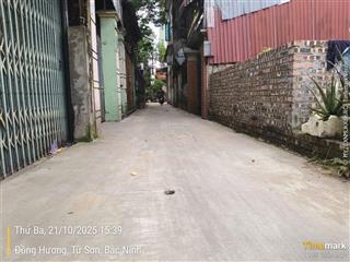 Bán nhanh lô đất nhỏ xinh tại đồng hương, từ sơn, bắc ninh 48m2 shcc vị trí đắc địa, sẵn gd