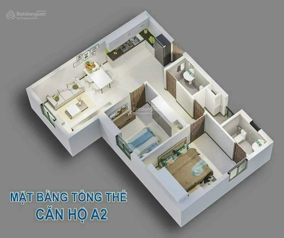 Cho thuê căn hộ sơn an 2pn nhà trống gần bệnh viện đa khoa đồng nai