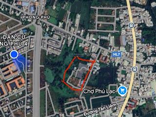 Đất đẹp ngay đường trường học phong phú, bình chánh