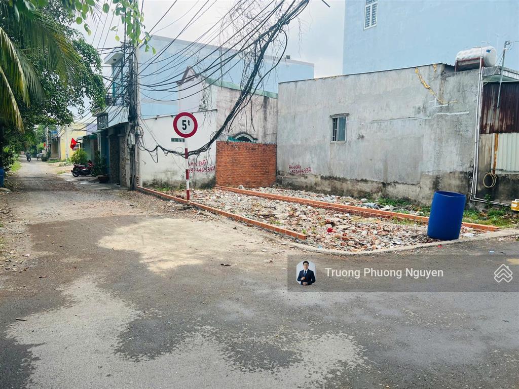 66,3m2 (4,9x14m) đất góc 2 mặt tiền đường lớn  kế bên bệnh viện quốc tế hạnh phúc  cách ql13 500m