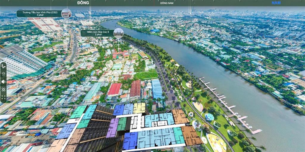 204m2(9,3x22)đất thổ cư mặt tiền đường ôtô tải vĩnh phú 22 ngay a&t riverside, cách quốc lộ 13 200m