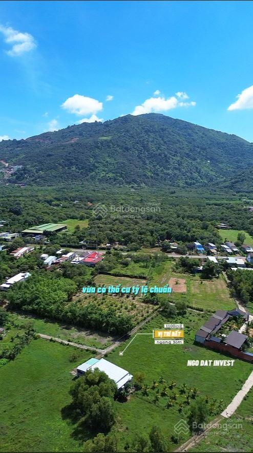 Mảnh vườn 36m mặt tiền, 100m2 thổ cư, view cực đẹp núi chứa chan sungroup