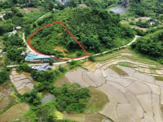 Lô đất đẹp view cánh đồng làm nhà vườn tài chính chưa tới 1 tỷ, diện tích 840 m2, thổ cư 400 m2