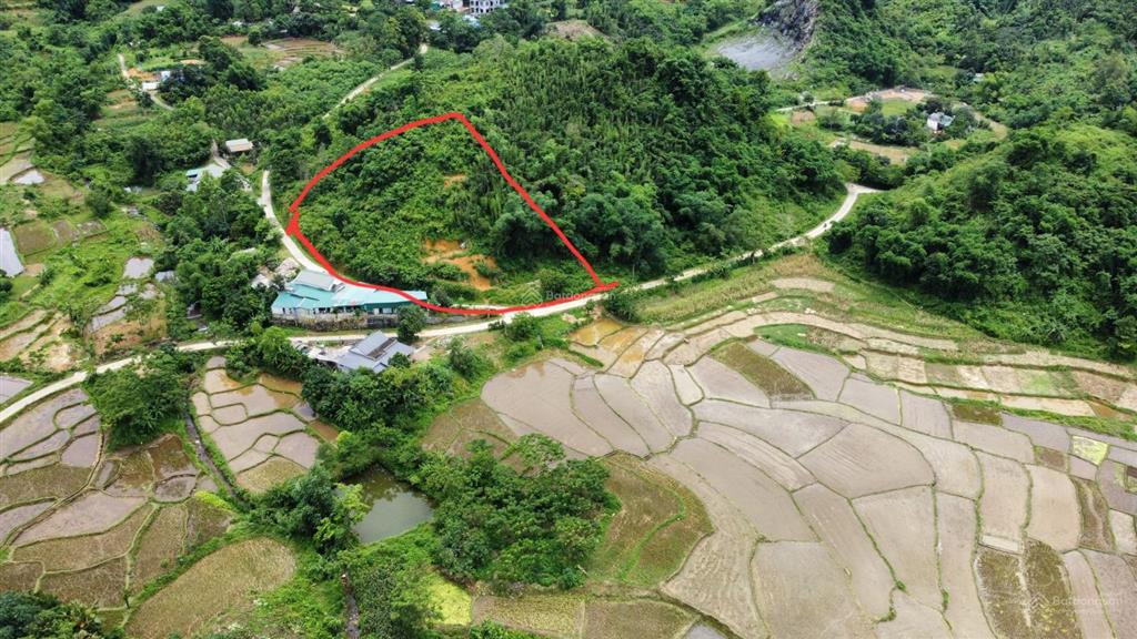 Lô đất đẹp view cánh đồng làm nhà vườn tài chính chưa tới 1 tỷ, diện tích 840 m2, thổ cư 400 m2