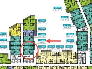 Hàng hiếm toà e5! căn 2 ngủ view công viên giá 2,5 tỷ