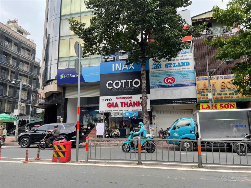 Giảm sâu ! bán gấp nhà mặt tiền lý thường kiệt tân bình  (4x25m)  5 tầng  hđt 65 tr/th  25 tỷ