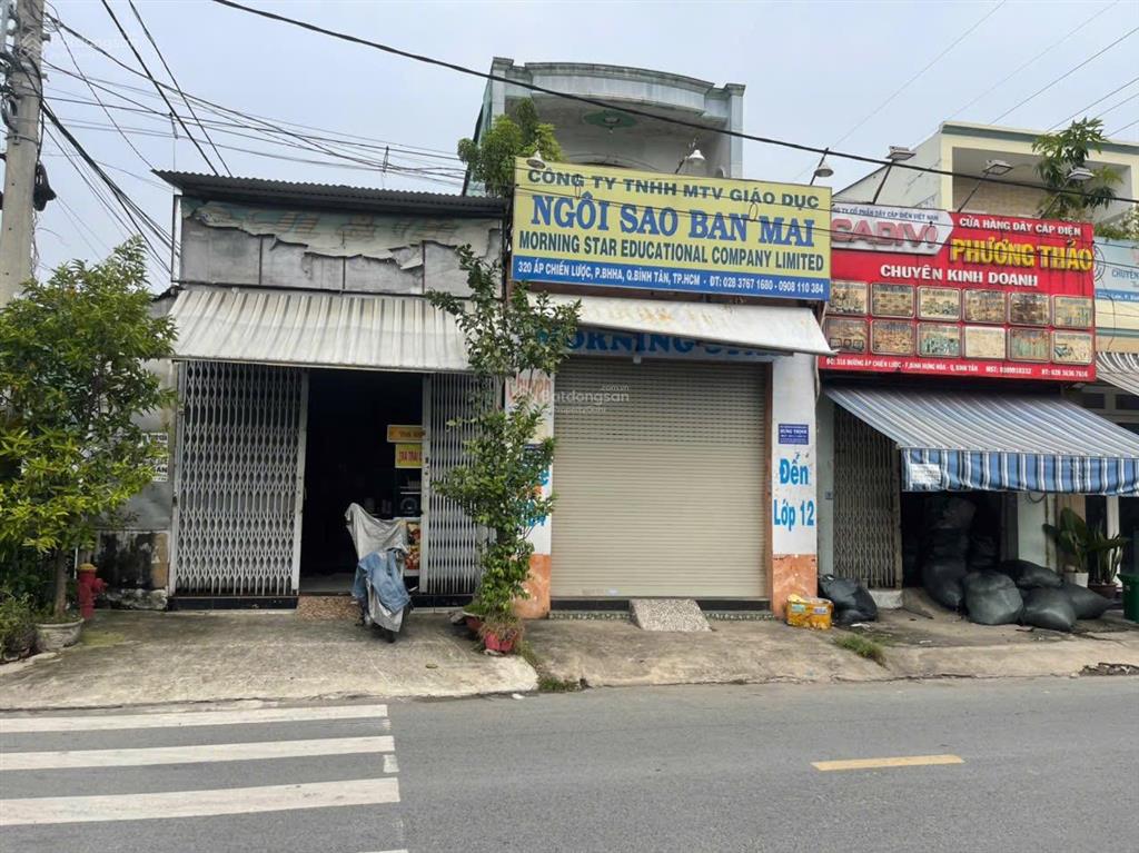 Cần tiền bán gấp nhà câp 4 mặt tiền ấp chiến lược,bhh a,bình tân,tp.hcm.