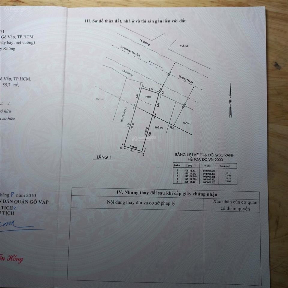 Kẹt tiền bán nhà cấp 4 mt nguyễn tư giản phường 12, gò vấp