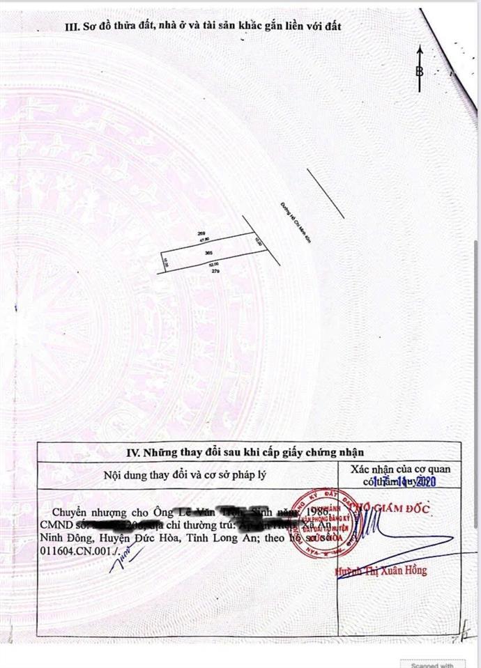 Kẹt tiền bán gấp đất mặt tiền hồ chí minh diện tích 10x50m full thổ.