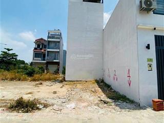 Bán lô đất thổ cư 90m2 nằm gần cầu vượt vành đai 3 đối diện chợ tân bửu, sổ sẵn