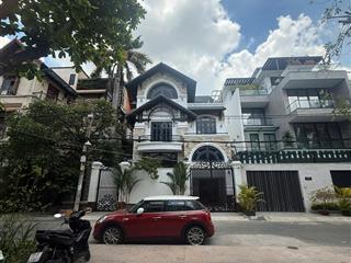 Biệt thự cho thuê mt nguyễn thế lộc, khu vip k300. dt 12x25m. 1 trệt 3 lầu sân thượng. gara ô tô