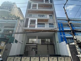 Cho thuê tòa nhà mt hoàng diệu, p10. dt 8,5x22m. hầm trệt 5 lầu. pccc. sàn suốt. hầm rộng rãi