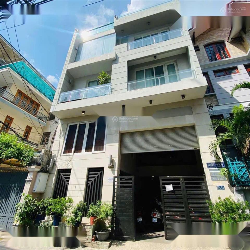 Cho thuê nhà nguyên căn đường yên thế, tân bình. dt 8x20m, trệt 3 lầu. nhà mới sẵn máy lạnh