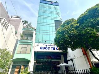 Tòa nhà cho thuê mt nguyễn đình chính, phường 8. dt 9x27m. hầm  9 tầng cao. full hệ thống vp