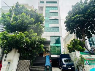 Cho thuê tòa nhà mt hồ biểu chánh, phường 11, dt 9x25m. hầm  7 tầng cao. đầy đủ hệ thống vp