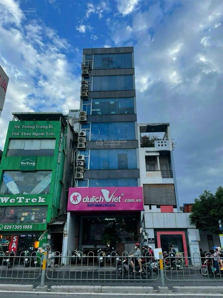 Tòa nhà cho thuê mt hoàng văn thụ, phường 8. dt 7x18m. hầm, trệt, 6 lầu. sẵn pccc, máy lạnh