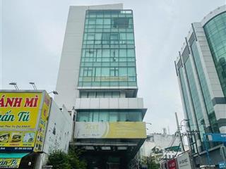 Cho thuê nguyên tòa mt đường lê văn sỹ, phường 1. dt 9,8x21m. hầm  8 tầng. pccc. vị trí căn góc