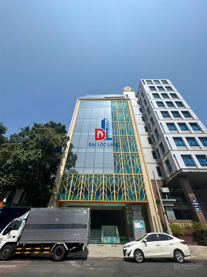 Building cho thuê đường hoàng việt, phường 4, dt 12x20m, 2 hầm  9 tầng, dtsd 1750m2, pccc đầy đủ