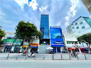 Tòa nhà mt đường xô viết nghệ tĩnh, phường 17. dt 6,5x20m. hầm, trệt, lửng, 4 lầu. sàn trống suốt.