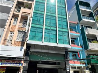 Tòa nhà cho thuê đường nguyễn văn thương (d2), phường 25. dt 8x18m. hầm  5 lầu. pccc có đủ