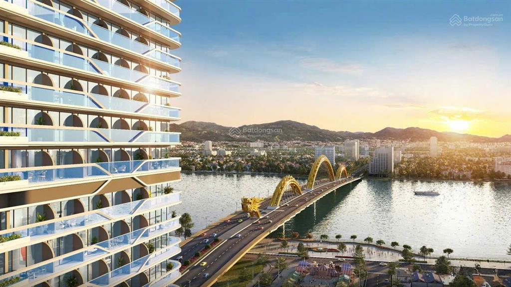 Quỹ căn của cđt dự án the legend đà nẵng, view sông và cầu rồng, sở hữu lâu dài