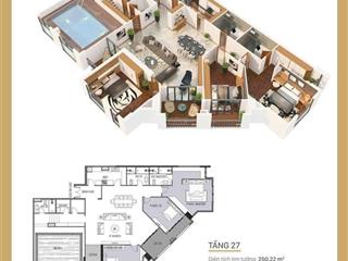 46 tỷ bán căn penthouse mặt hồ tây