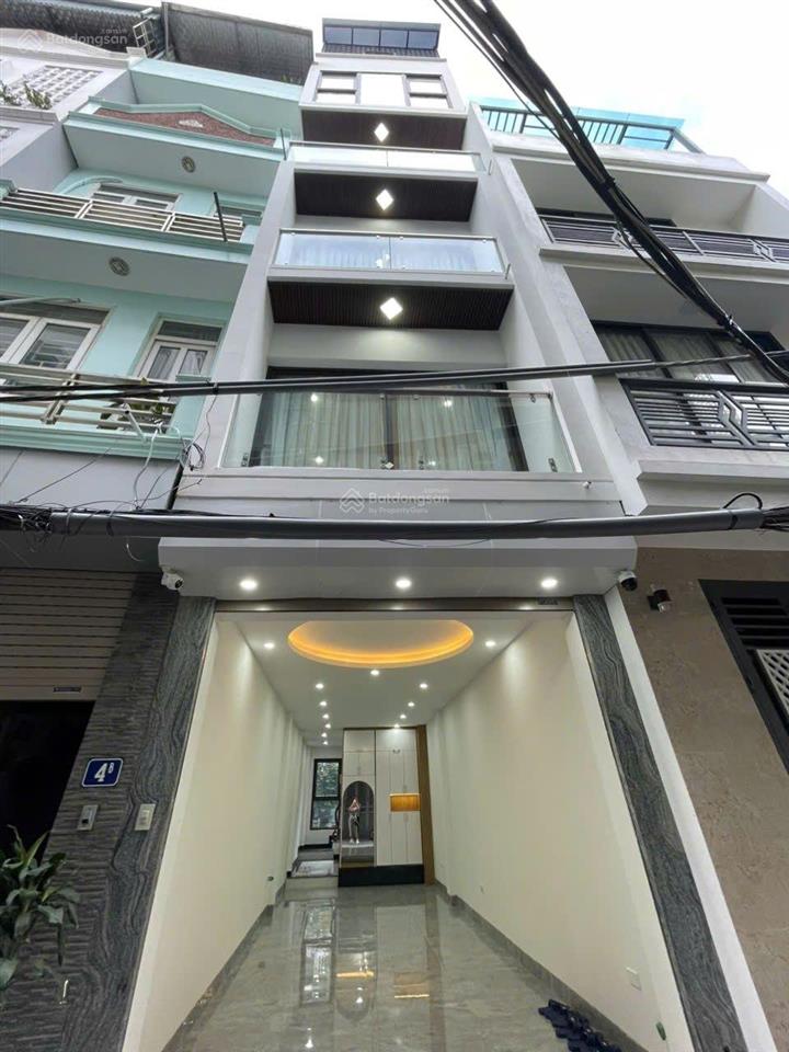 Nhà 43.5/47m xây 6 tầng, thang máy, gara ô tô, full nội thất ở 604 ngọc thụy, long biên 13.95 tỷ