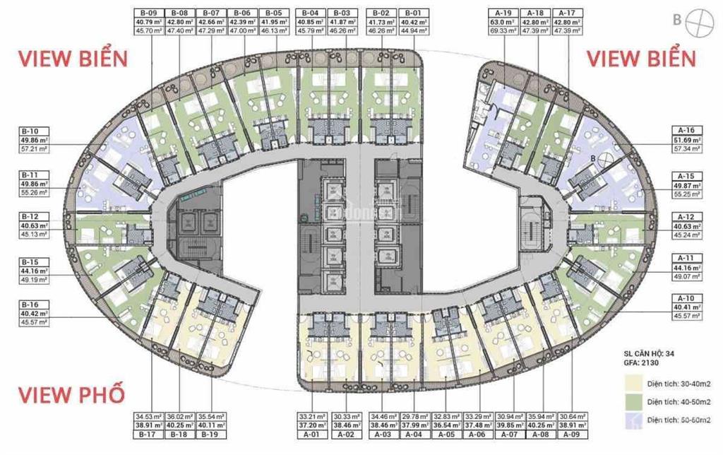 Cần bán nhanh căn studio 1,9 tỷ hướng phố