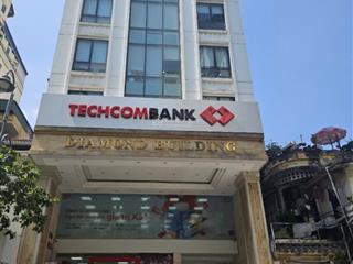 Toà nhà mặt phố bạch mai  110m2  mt 8m  vỉa hè rộng  thang máy  dòng tiền ổn định