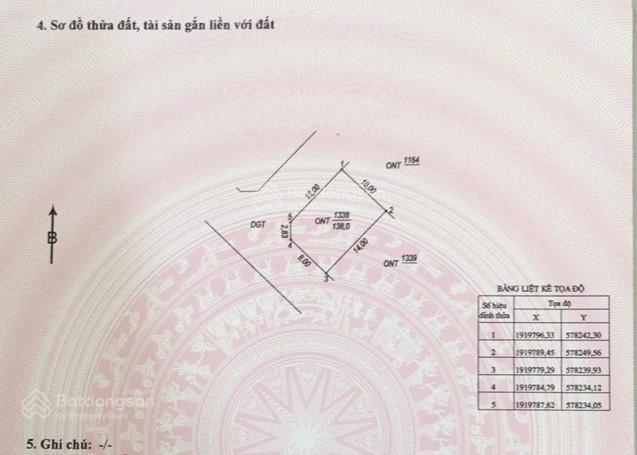 Bán lô đất góc 2 mặt tiền gần biển hải ninh, sát dự án 138m², giá chỉ 1 tỷ sổ riêng!