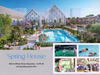 Nhà phố shophouse spring ville  khu đô thị quốc tế đầu tiên cạnh sân bay long thành