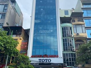 Bán nhà mặt phố trương công giai. 100 m2 7 tầng , thang máy mặt tiền 6 mét. 67 tỷ
