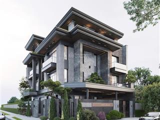 Chính chủ cần bán gấp biệt thự 256m2 lô góc phố trần thái tông đường rộng view thoáng giá 128 tỷ.