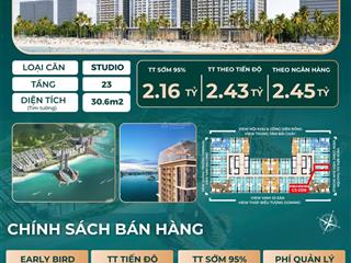 Độc quyền căn view biển vịnh hạ long ưu đã vàng ck 3%, vốn đầu tư 30% của sungroup,  0868 257 ***