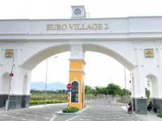 Bán đất euro village 2 view kênh, giá thỏa thuận, 300m2, đẹp, nhiều tiện ích tại hoà xuân, đà nẵng