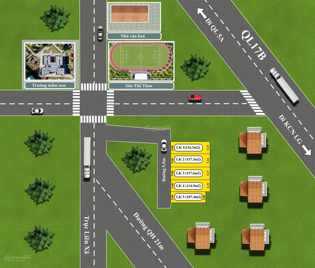 Mở bán 5 lô f0 tại xã kim đính, kim thành hải dương