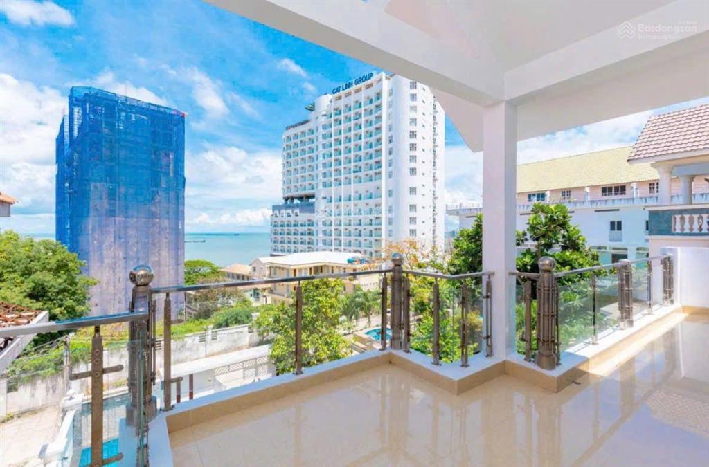 Bán biệt thự view biển bãi dâu trần phú phường 5 (dt 505m2) + sổ hoàn công + giá cực tốt 35 tỷ