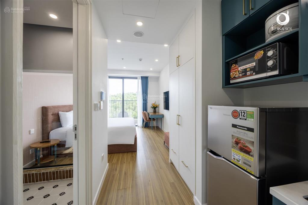 Cắt lỗ sâu căn hộ studio view núi, full nội thất đang cho thuê