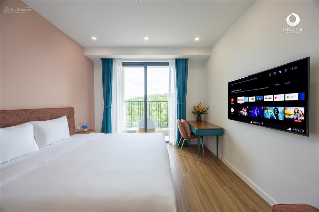 Cắt lỗ sâu căn hộ studio view núi, full nội thất đang cho thuê