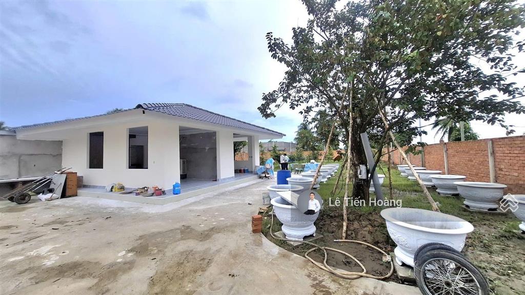 Bán đất nhà vườn view sông chợ đệm 1.000m2 nuyễn hữu trí, tân bửu, bến lức, long an