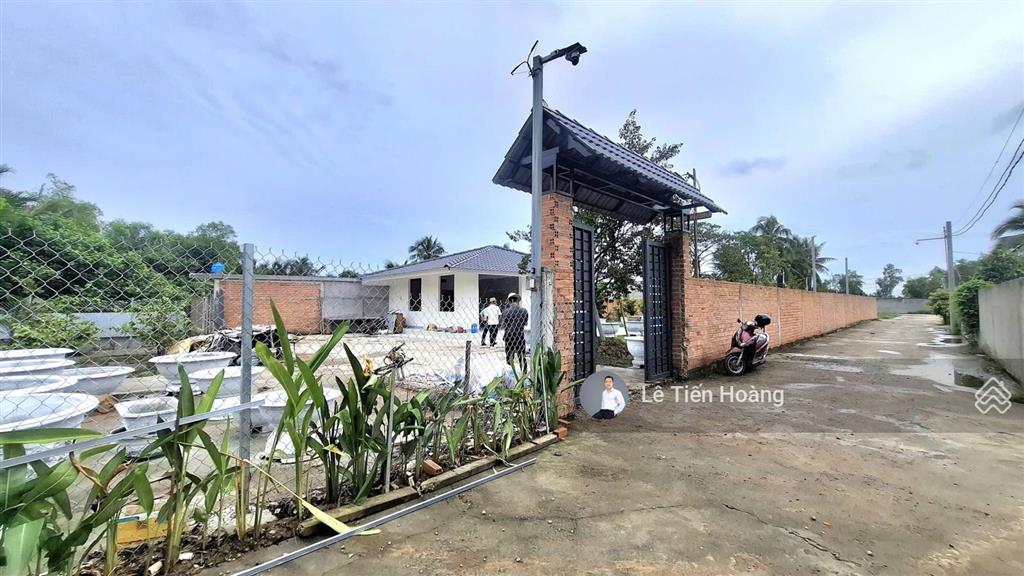 Bán đất nhà vườn view sông chợ đệm 1.000m2 nuyễn hữu trí, tân bửu, bến lức, long an